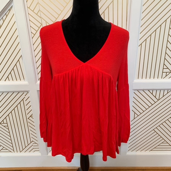 Anthropologie Tops - Anthropologie Eri + Ali Red Swing Top - S